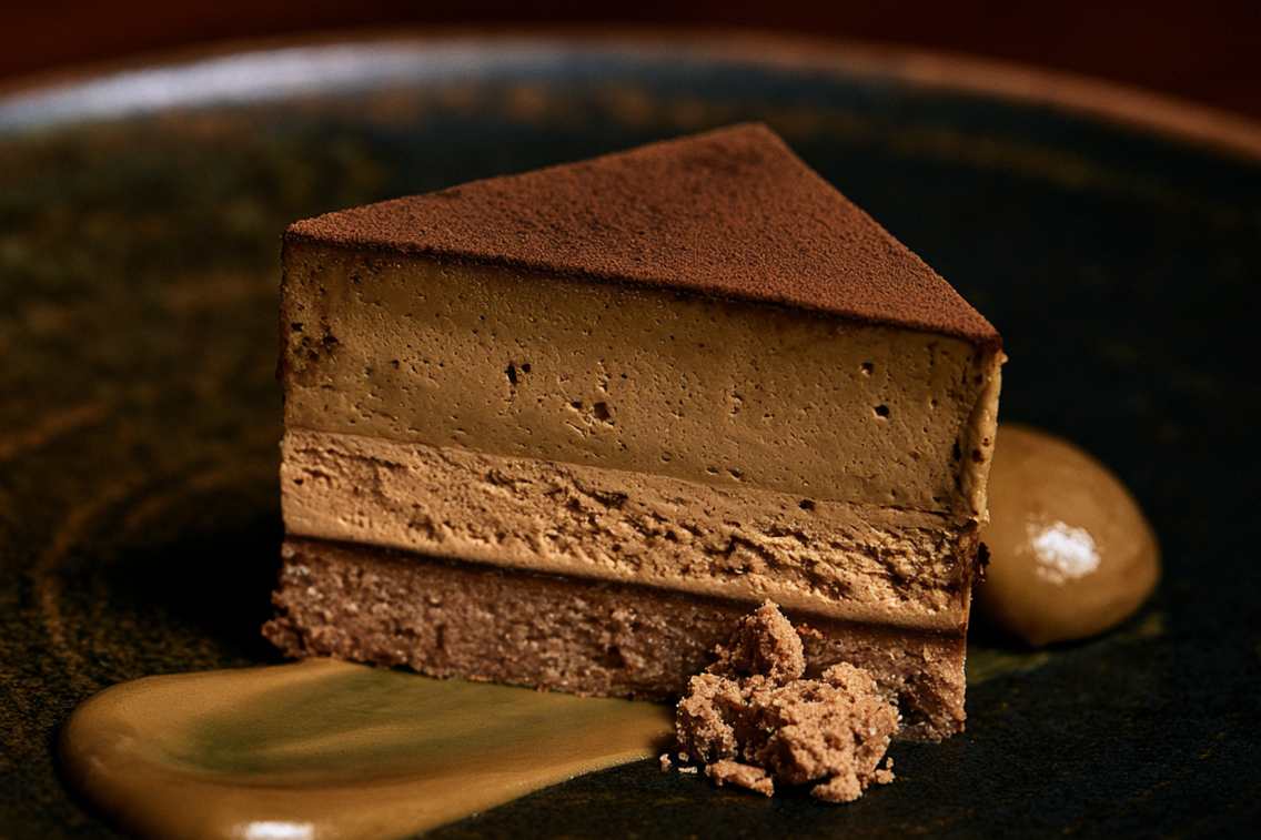 gateau au hojicha