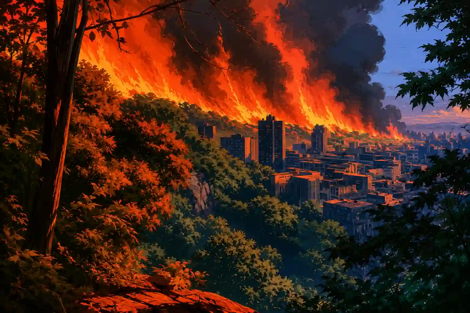 incendie de forêt