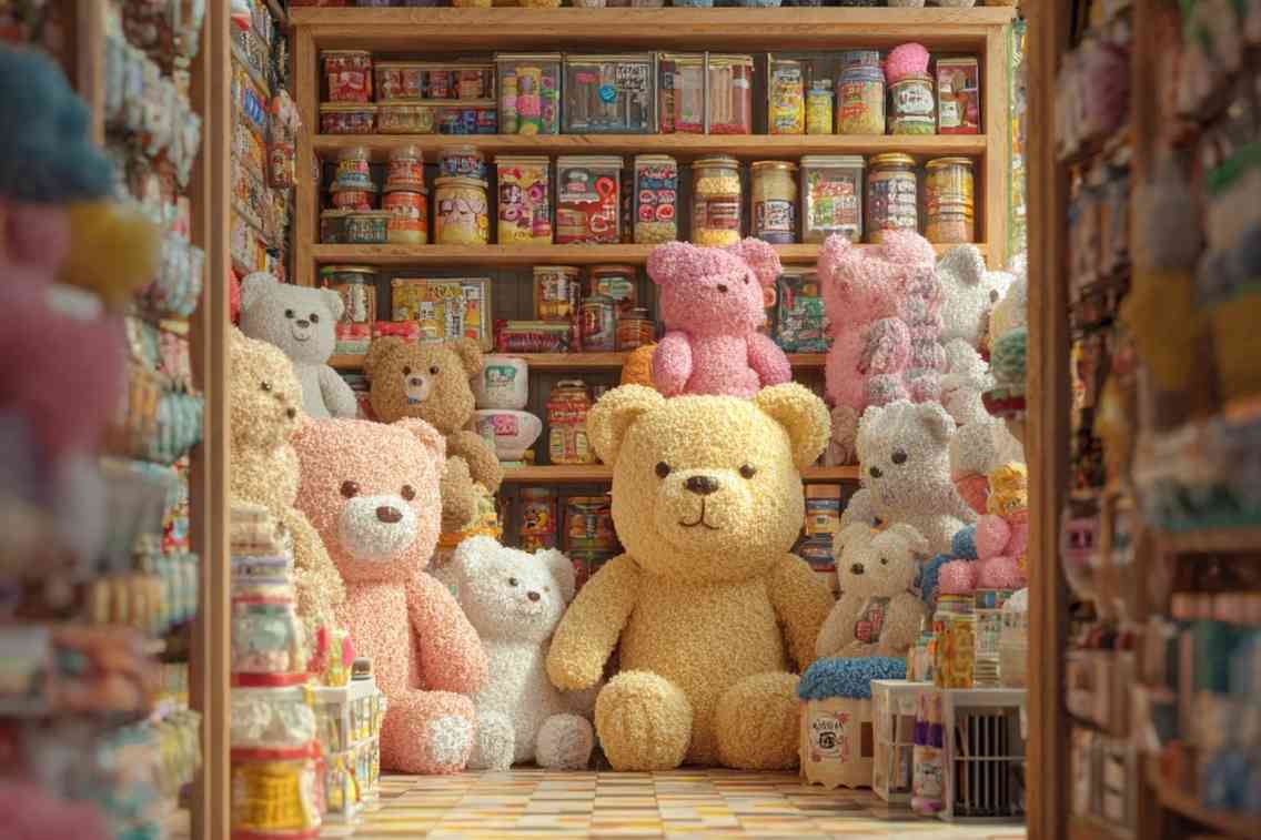magasin de peluches