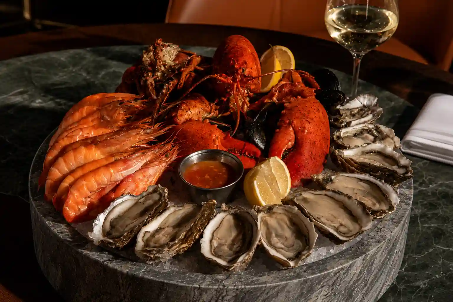 restaurant de fruits de mer