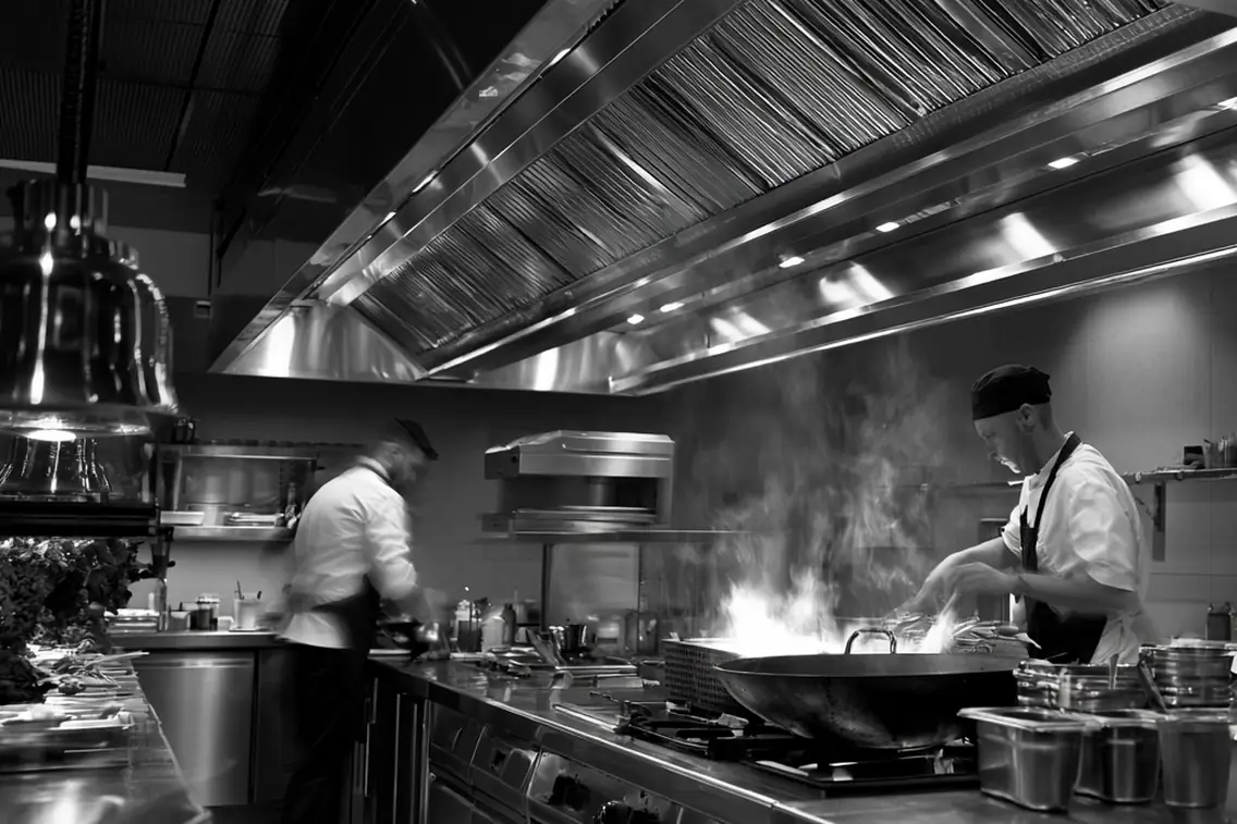 cuisine de restaurant